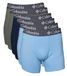 Columbia Polyester Spandex Boxer Brief 6 Pack heren Boxerslips (6-Pack)