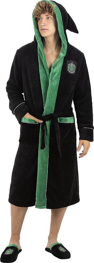 FUNIDELIA Harry Potter Slytherin Robe - Unisex - S/M