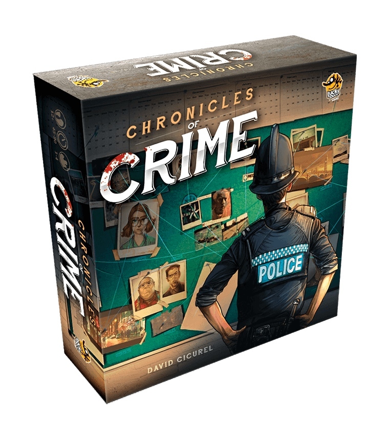 Lucky Duck Games Chronicles of Crime Engelse versie