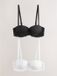Next - Dames - Verpakking van 2 strapless multiway beha's met lichte vulling - Zwart