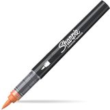 Sharpie Creative Marker Acrylverfmarkers | Brushtip | Verfmarkers op waterbasis | Inkt loopt niet door en geschikt voor de meeste oppervlakken | Oranje | 6 stuks