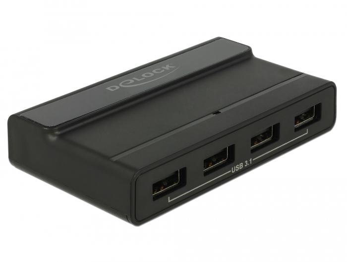 DeLOCK External USB 3.1 Hub 4 Port with 10 Gbps