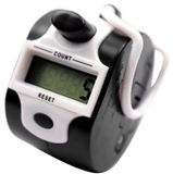 Actie4you® Digitale Teller - Ronde Teller Digitaal - 5 Digits – Professionele Ronde teller - Handteller - Wit