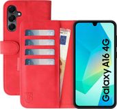 Rosso Element Wallet Book Case voor Samsung Galaxy A16 - Rood