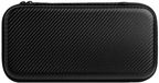 Merkloos Nintendo Switch 2 Hoesje Opberghoes Carbon Fiber Travel Case Zwart