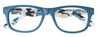 Prontoleggo Prontoleggo Mod. Mimetic blauw/maculato - dioptrieën +1,00