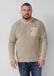 s.Oliver Heren Katoenen Trui met Borstzak - Lichtbeige - XXL