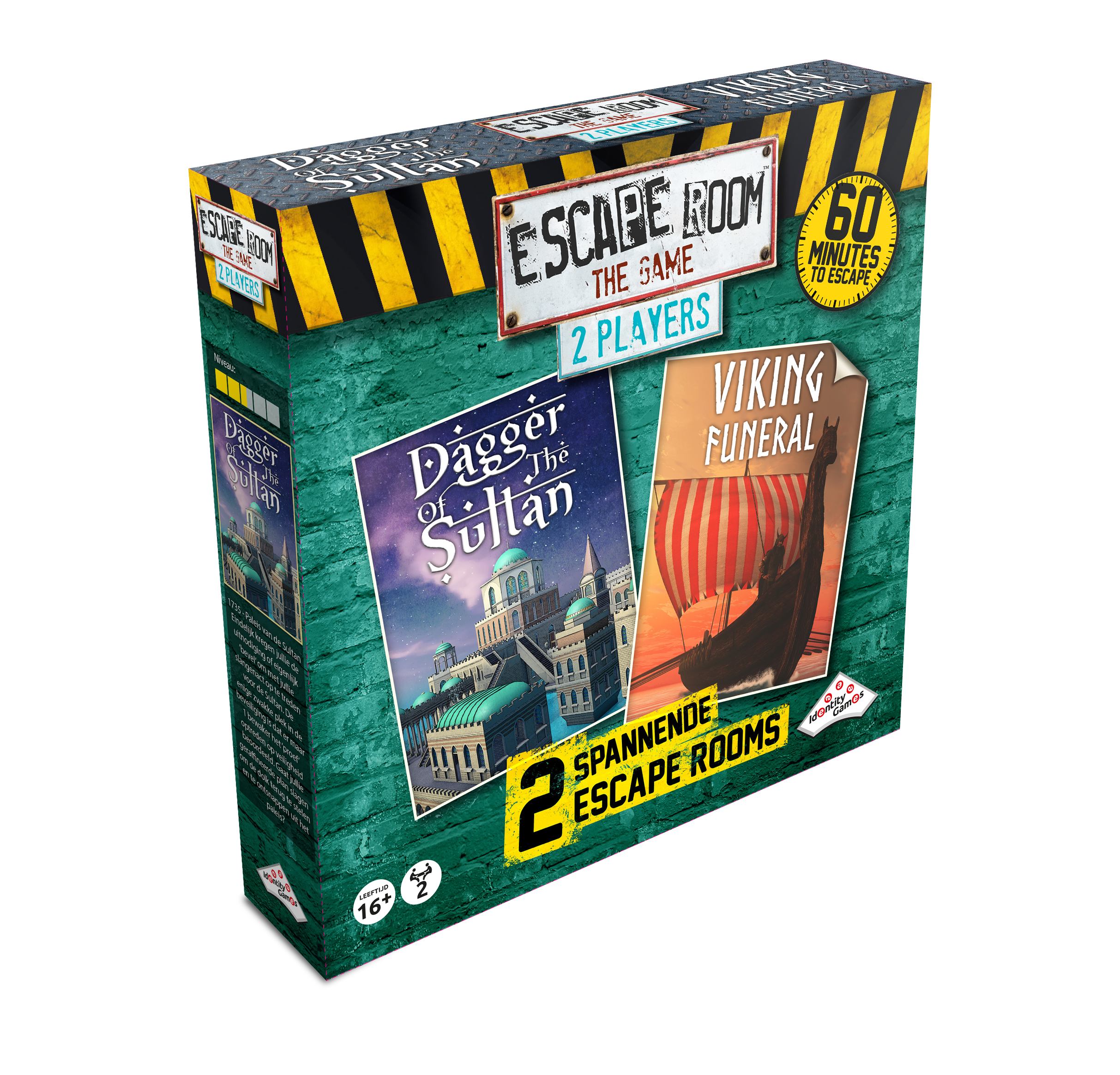 Identity Games ERTG 2 Players Daggers of the sultan/Viking Funeral - Bordspel - Unisex - 16+ jaar