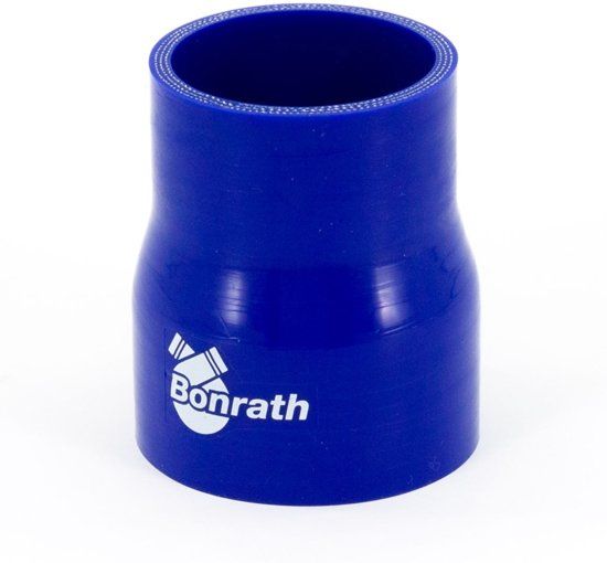 Bonrath Siliconen slang recht Reducer - Lengte:76mm - Ø76>60mm
