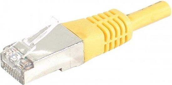 Dexlan CUC 858338 netwerkkabel 15 m Cat6a S/FTP Geel