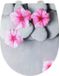 Wenko WC-bril Pretty Grijs/Roze Thermoplast Ei vorm Soft-close
