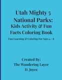 Utah Mighty 5: Fun Fact & Coloring Activity Book