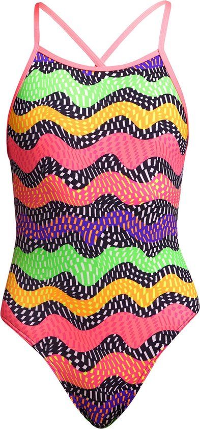 Worm burner Tie me tight one piece - Meisjes | Funkita 152
