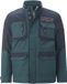 Jan Vanderstorm Heren Outdoorjack - 70 - Petrol - Plus Size
