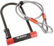 Zefal U-slot Met Hangslotkabel 13 Cm Zwart