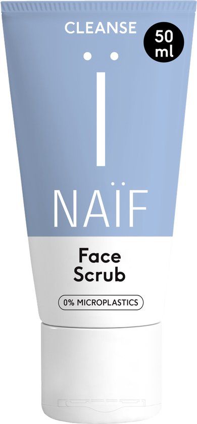 Naïf Circulaire Gezichtsscrub - 50ml - Met Natuurlijke Ingrediënten