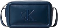 Calvin Klein Bold Ck Camera Bag Handtas - Blauw