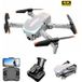 SZSMART K109 Drone pliable avec caméra unique 4K lumière respiratoire colorée 3 batteries Autonomie : 12 min Gris