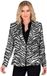 Widmann Pailletten Blazer Zebra Zilver Glamour - Vrouw
