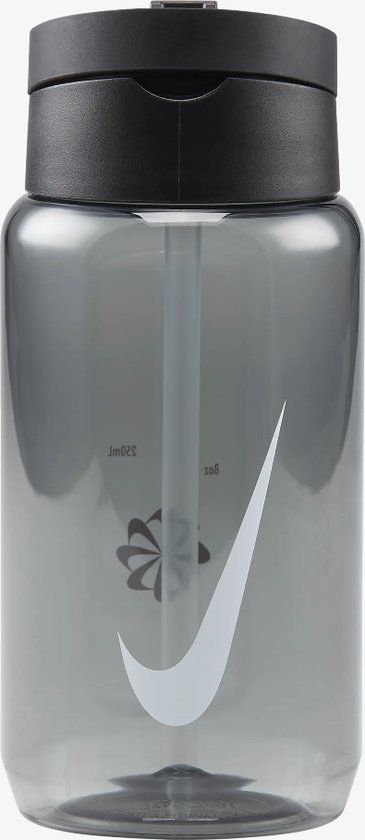 Nike TR Renew Recharge Straw Bottle 400ml - Anthracite