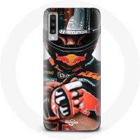 Maniacase Hoesje Samsung Galaxy A70 miguel oliveira moto gp podium ktm