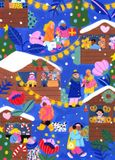 Pieces & Peace Puzzle marché de Noël - puzzle 500 pièces multicolore