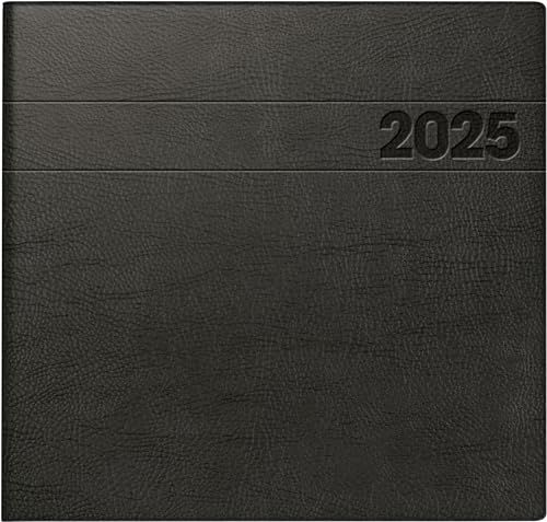 BRUNNEN Boekkalender 766 (2025) - 210x205mm - Zwart