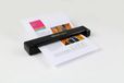 Scanner de documents portable, USB, fonction OCR, 8 pages par minute, noir
