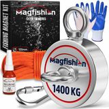 Magfishion Dubbelzijdige Magneetvissen Set 1400 KG