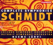 Chanteaux/Detroit Marcy Chanteaux, Detroit Symphony Orchestra, Neeme Järvi - Schmidt: Complete Symphonies (4 CD)