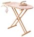 Jouets Planche à repasser en bois - Pliable - Réglable en hauteur - Avec 8 accessoires