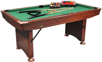 Buffalo Pooltafel Challenger 6 ft bruin opklapbaar