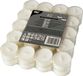 Conpax Candles Waxinelichtjes - 40x stuks - 4 branduren - theelichtjes - transparante behuizing - polycarbonaat