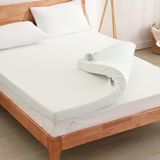 EGO Home Premium geltopper, 180 x 200 cm, H2, zacht, gelschuim met groene thee-extract
