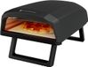 KitchenBrothers Elektrische Pizzaoven - Tafelmodel - PFAS-vrij - Inklapbaar - Zwart/Grijs
