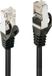 Lindy 48380 0,5 m Cat5e F/UTP netwerkkabel Zwart