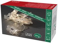 Konstsmide 3144-303 LED decoratieve lichtketting "zilverkleurige metalen bloemen"