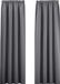 OEM Shenzhen Haorui Industrial Technology Co., Ltd. Verduisteringsgordijnen met plooiband, set van 2, thermogordijnen tegen kou, H 200 x B 140 cm, slaapkamergordijnen, warmte-isolerend, grijs, ondoorzichtig
