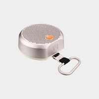 MONDO Speaker Small - Compacte Draagbare Bluetooth Speaker met 25W Output - Grijs Beige
