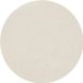 tectake® Kortpolig Vloerkleed - Rond - Ø120 cm - Creme