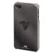 White Diamonds Rainbow mobiele telefoon cover voor Apple iPhone 4/4S zwart