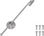 vidaXL Trekstangscharnier 12 stuks Zilver 190 mm Metaal