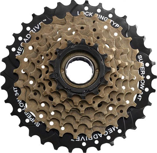 Sunrace MFM300 7-speed Freewheel - 14-34T - Black