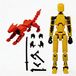 Merkloos Actiefiguur Robot Model met Verstelbare Gewrichten