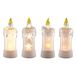 Svenska Living Led kaars holografisch 13,5cm werkt op 4 assorti 3x lr44