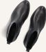Notre-V 2sera208 Veterboots Dames Zwart Lak Leer Textiel Rubber 42
