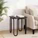 Maison Exclusive - Table basse, noir, 40 x 40 x 45 cm, panneau de particules