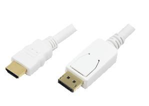 LogiLink CV0055 - HDMI naar DisplayPort Kabel - 2m