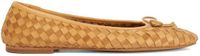 Dune LONDON Ballerine 'Heat' camel / brun clair