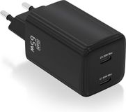 AISENS ASCH-65W2P040-BK oplader voor mobiele apparatuur Universeel Zwart AC Snel opladen Binnen